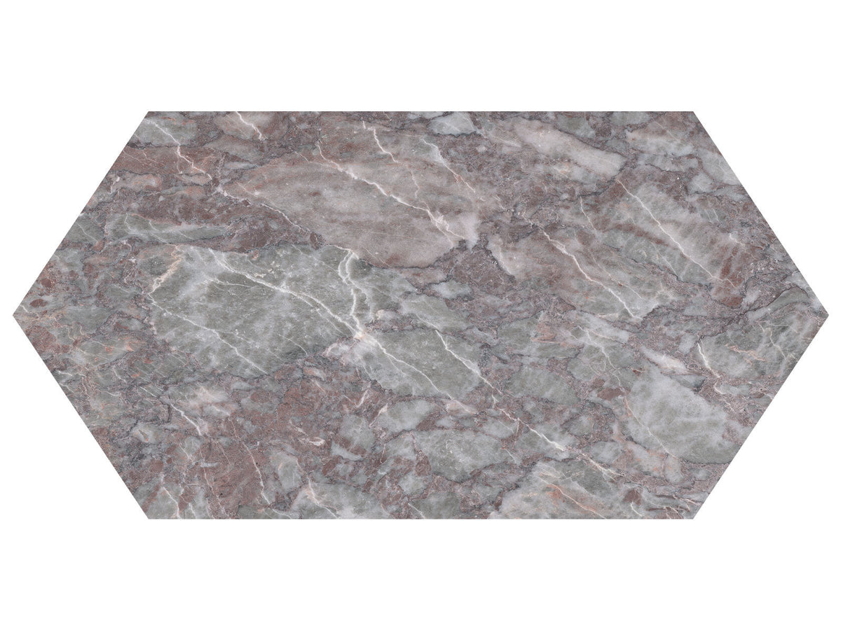 BUY ONLINE: Sereno Burgundy Marble Picket Field Tile | 11¾