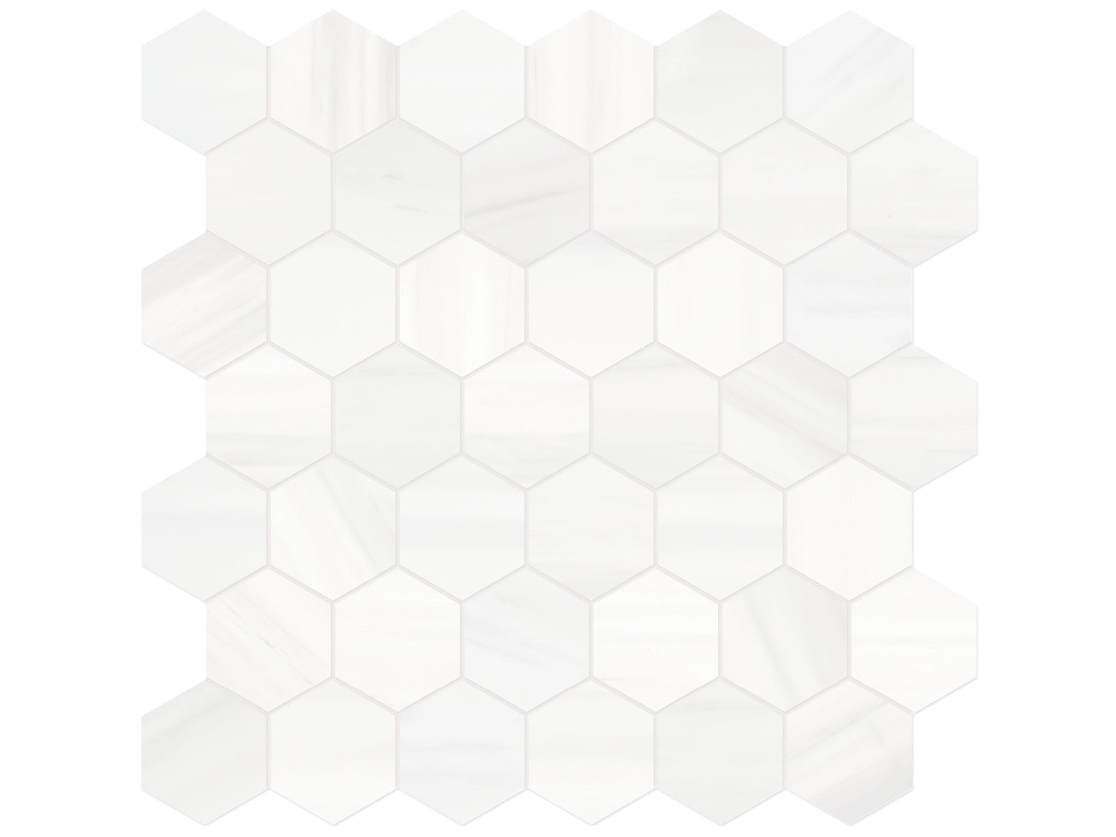 surface group anatolia dolomite cosmo lumino 2 inch hexagon natural stone mosaic honed straight edge mesh