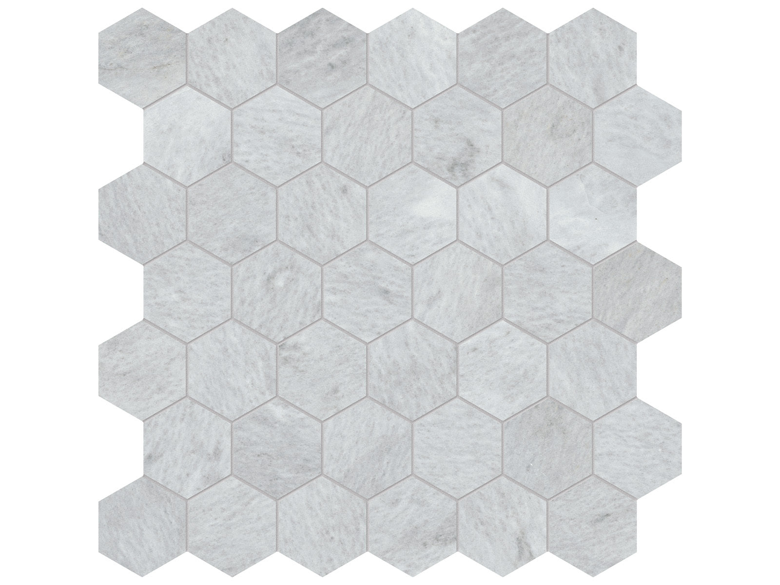 surface group anatolia marble aura fresca 2 inch hexagon natural stone mosaic honed straight edge mesh