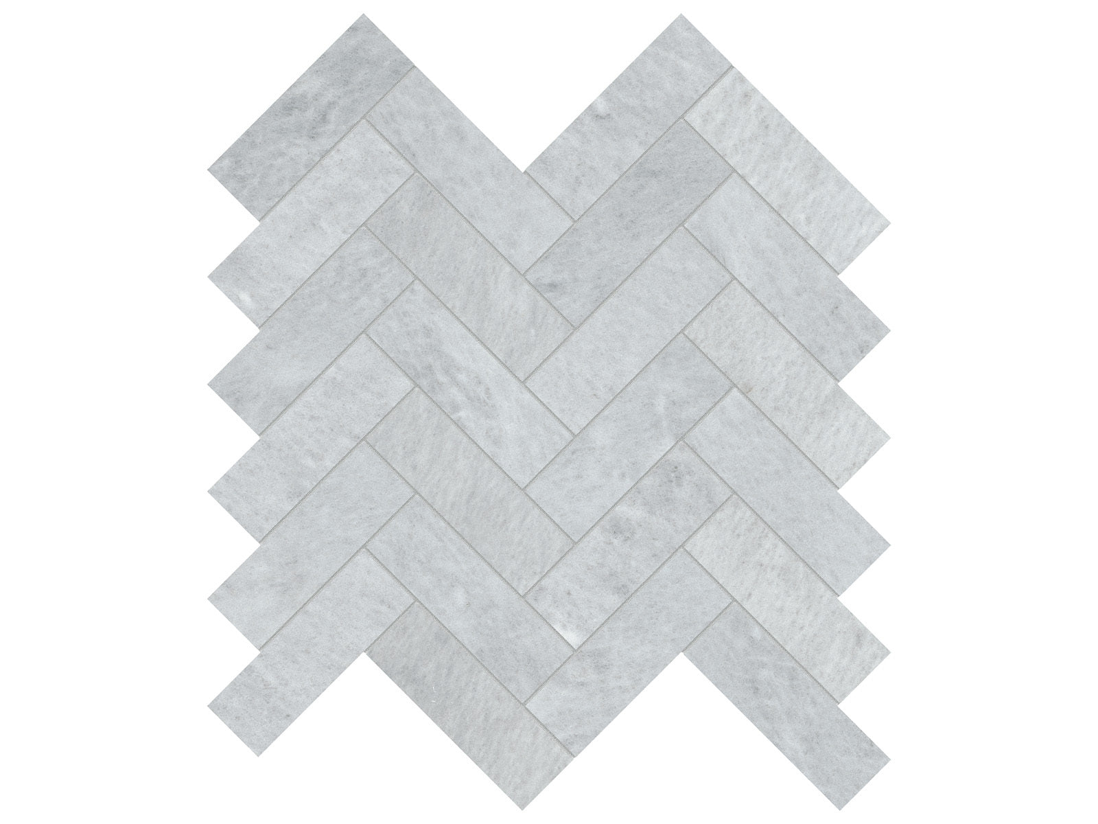 surface group anatolia marble aura fresca 1&25х4 inch herringbone natural stone mosaic honed straight edge mesh