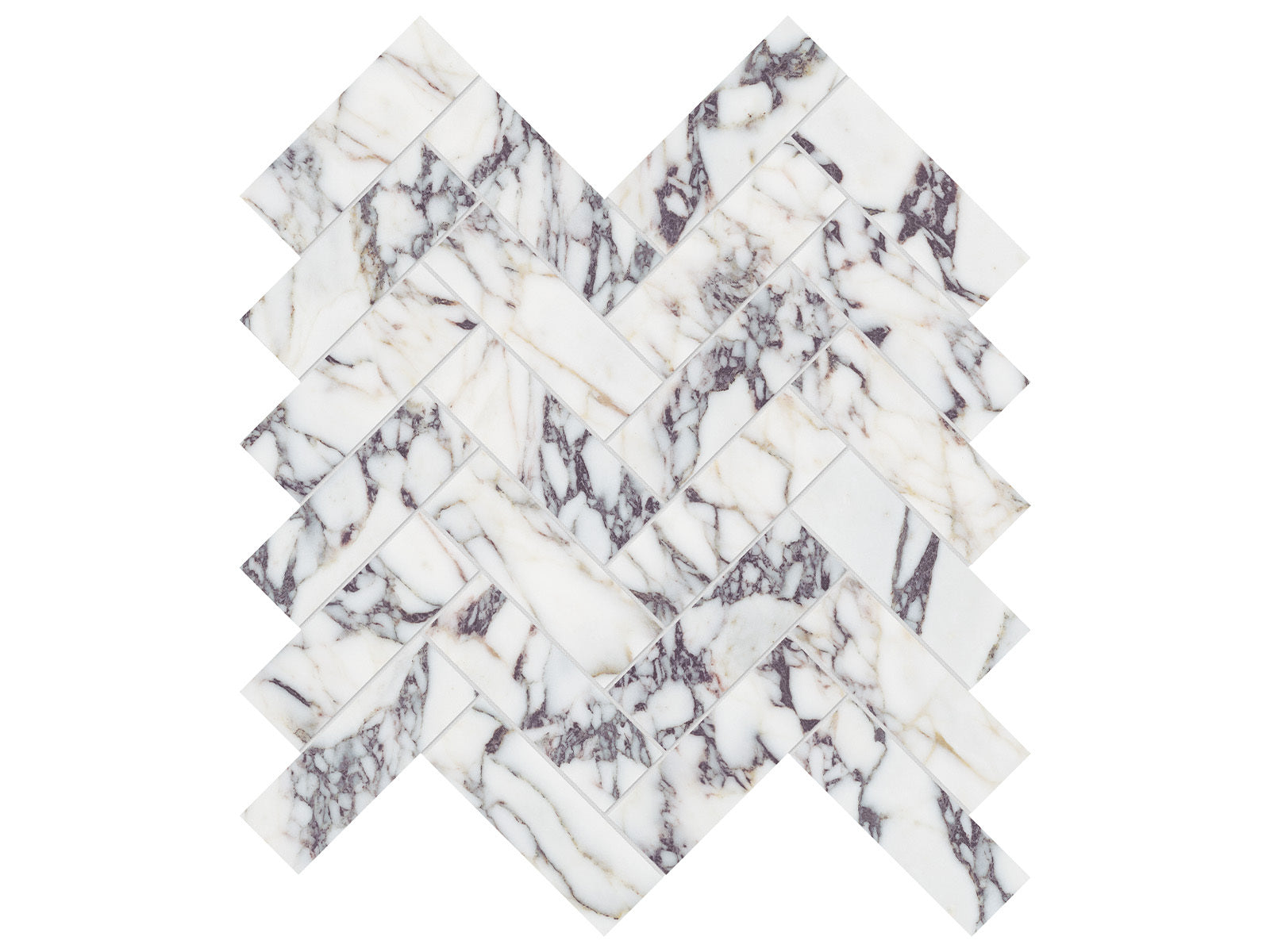 surface group anatolia marble viola roccia 1&25х4 inch herringbone natural stone mosaic honed straight edge mesh