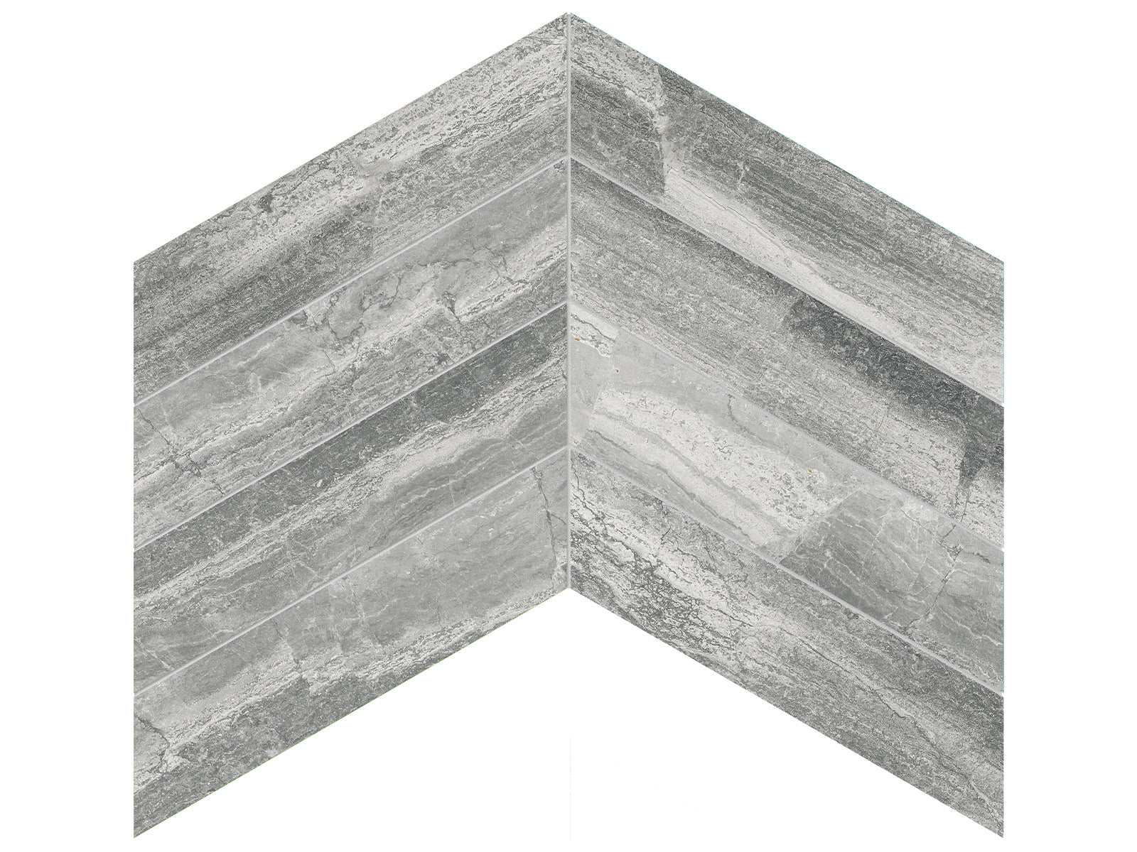 surface group anatolia marble volcana notte 2х8&5 inch chevron natural stone mosaic honed straight edge mesh