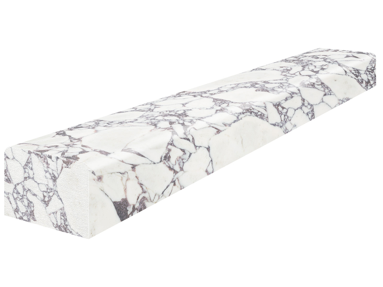 surface group anatolia marble viola roccia natural stone deco bar molding honed straight edge bar 1&25х12