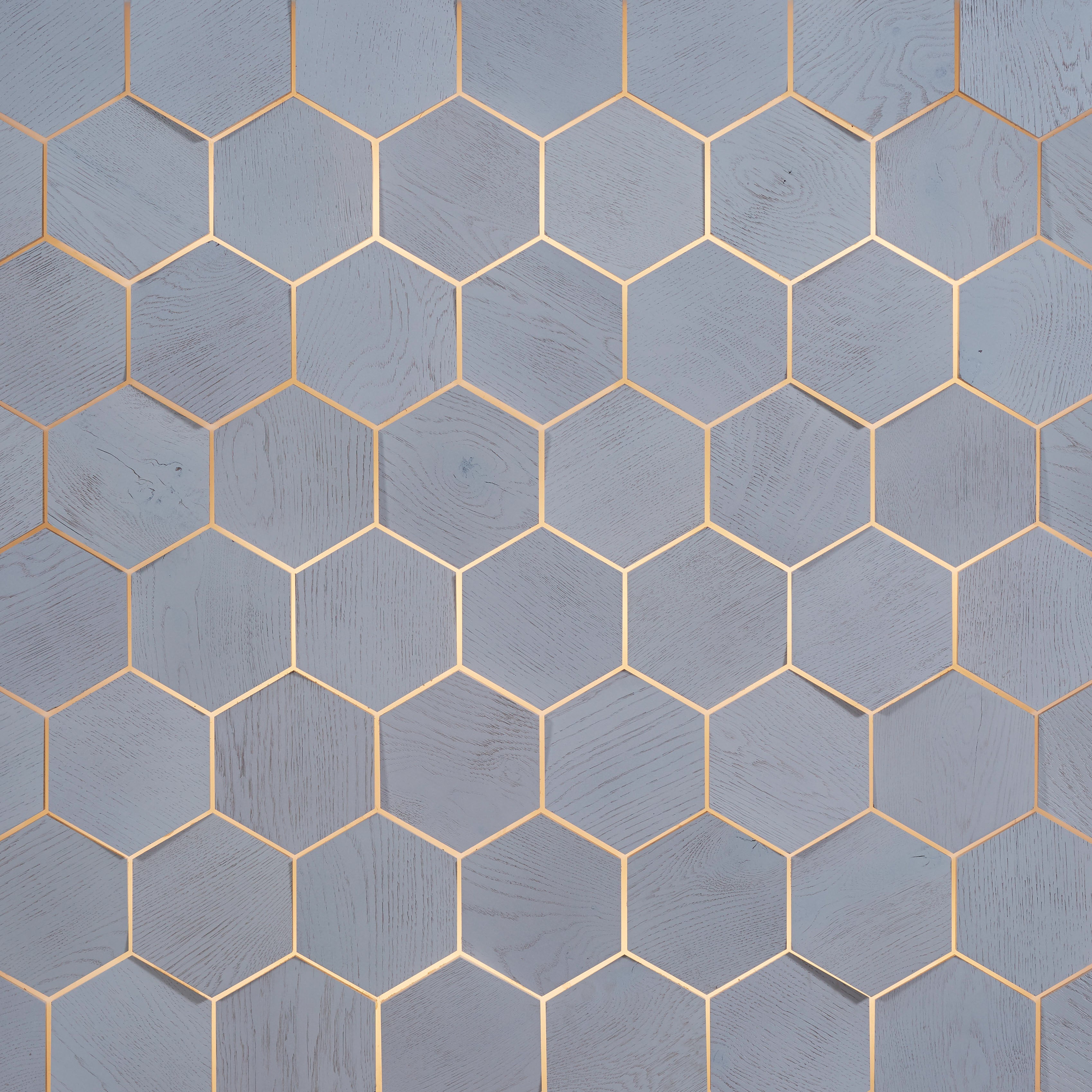 duchateau celestio lighting standoff angled hexo iceberg oak three dimensional wall natural wood panel light wire brush lacquer for interior use distributed by surface group international
