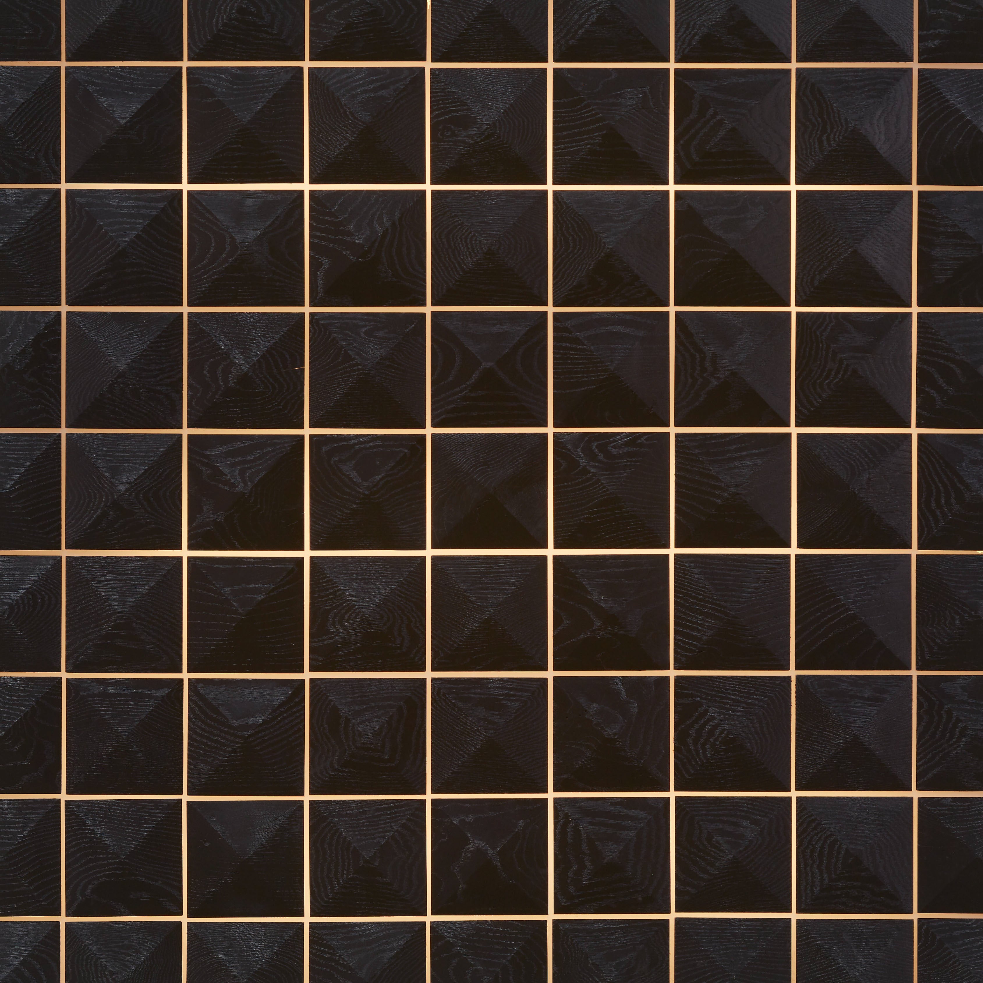 duchateau celestio lighting standoff pinnacle noir oak three dimensional wall natural wood panel light wire brush lacquer for interior use distributed by surface group international