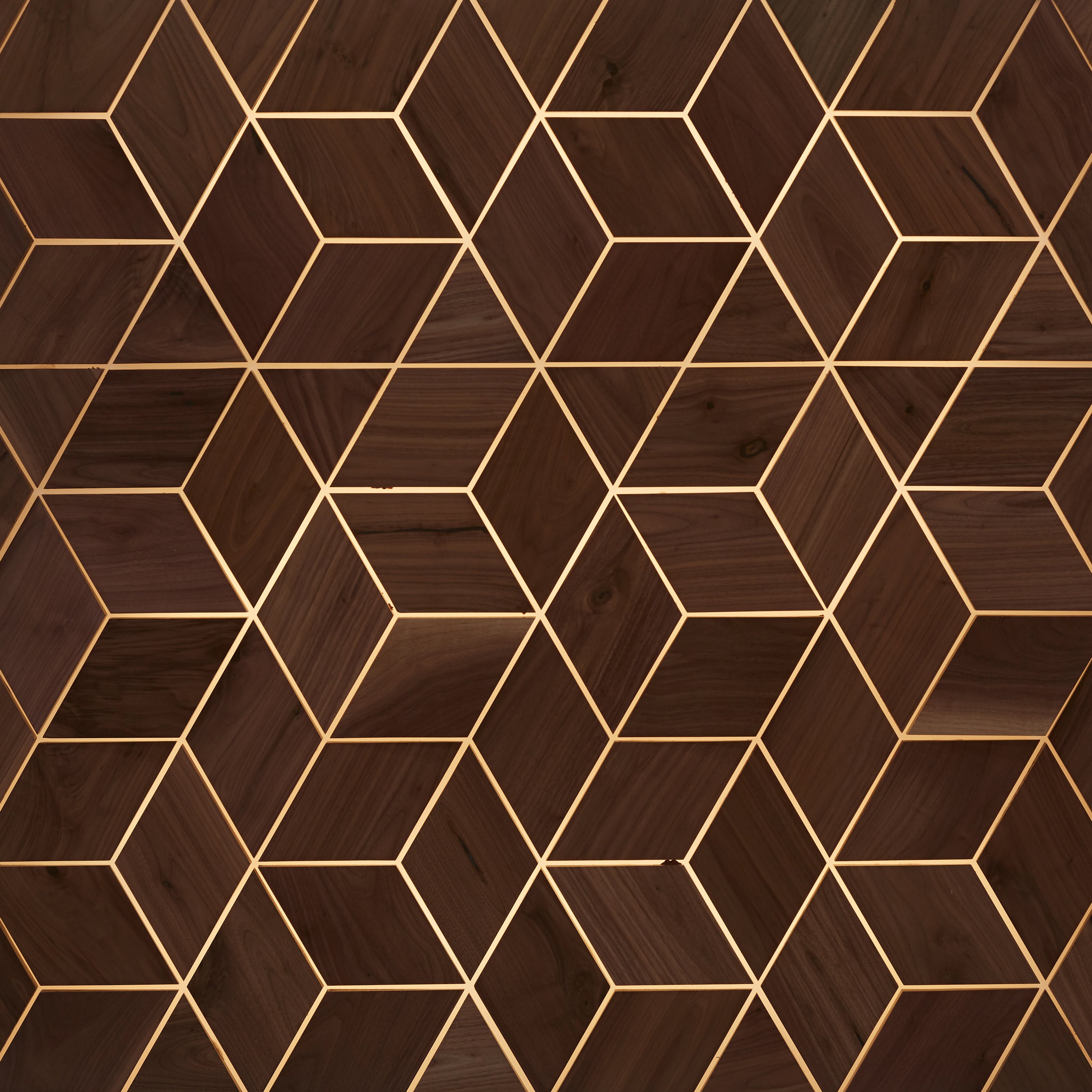 duchateau celestio lighting standoff pixel american walnut three dimensional wall natural wood panel smooth conversion varnish for interior use distributed by surface group international