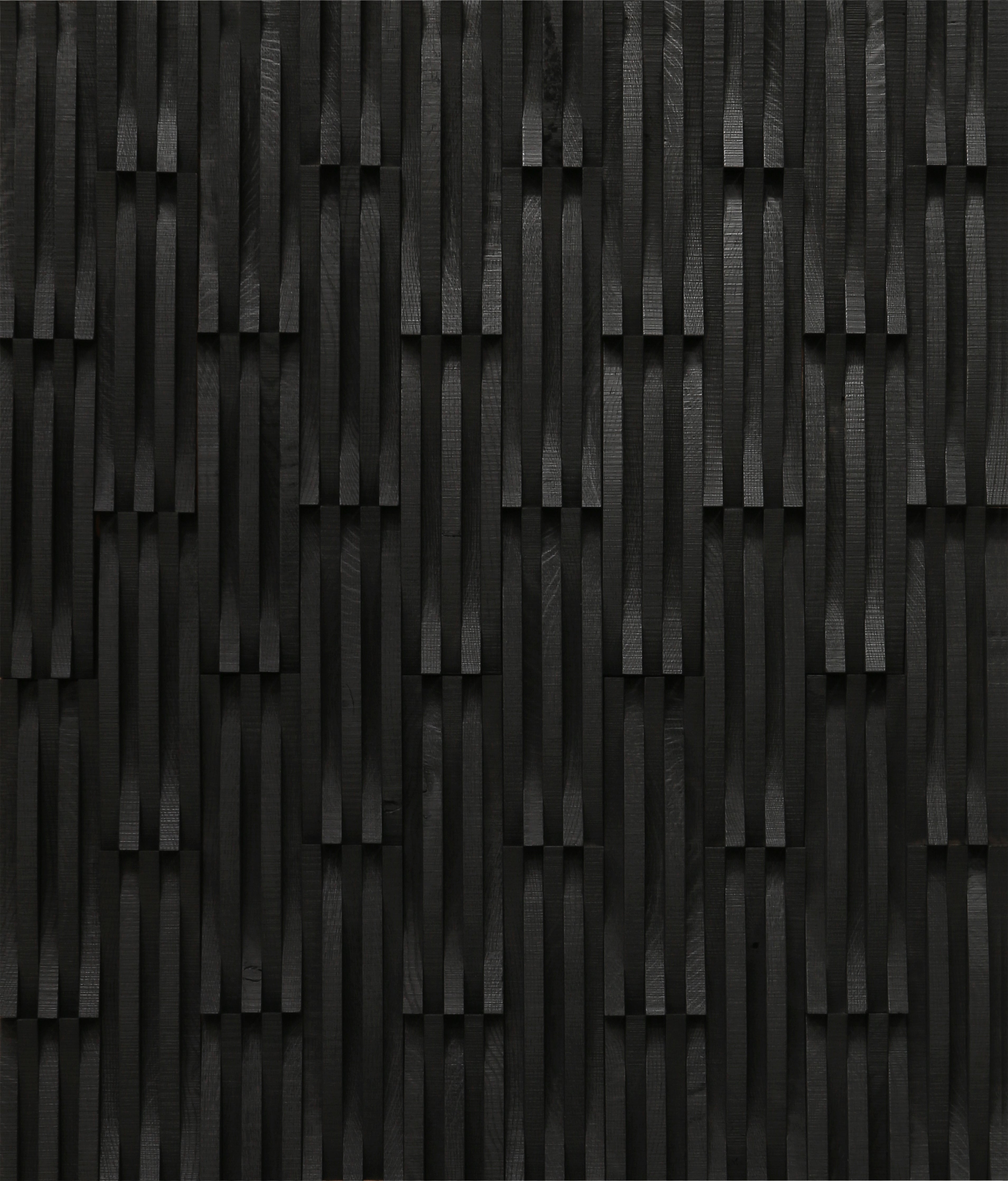 duchateau inceptiv curva noir oak three dimensional wall natural wood panel lacquer for interior use distributed by surface group international