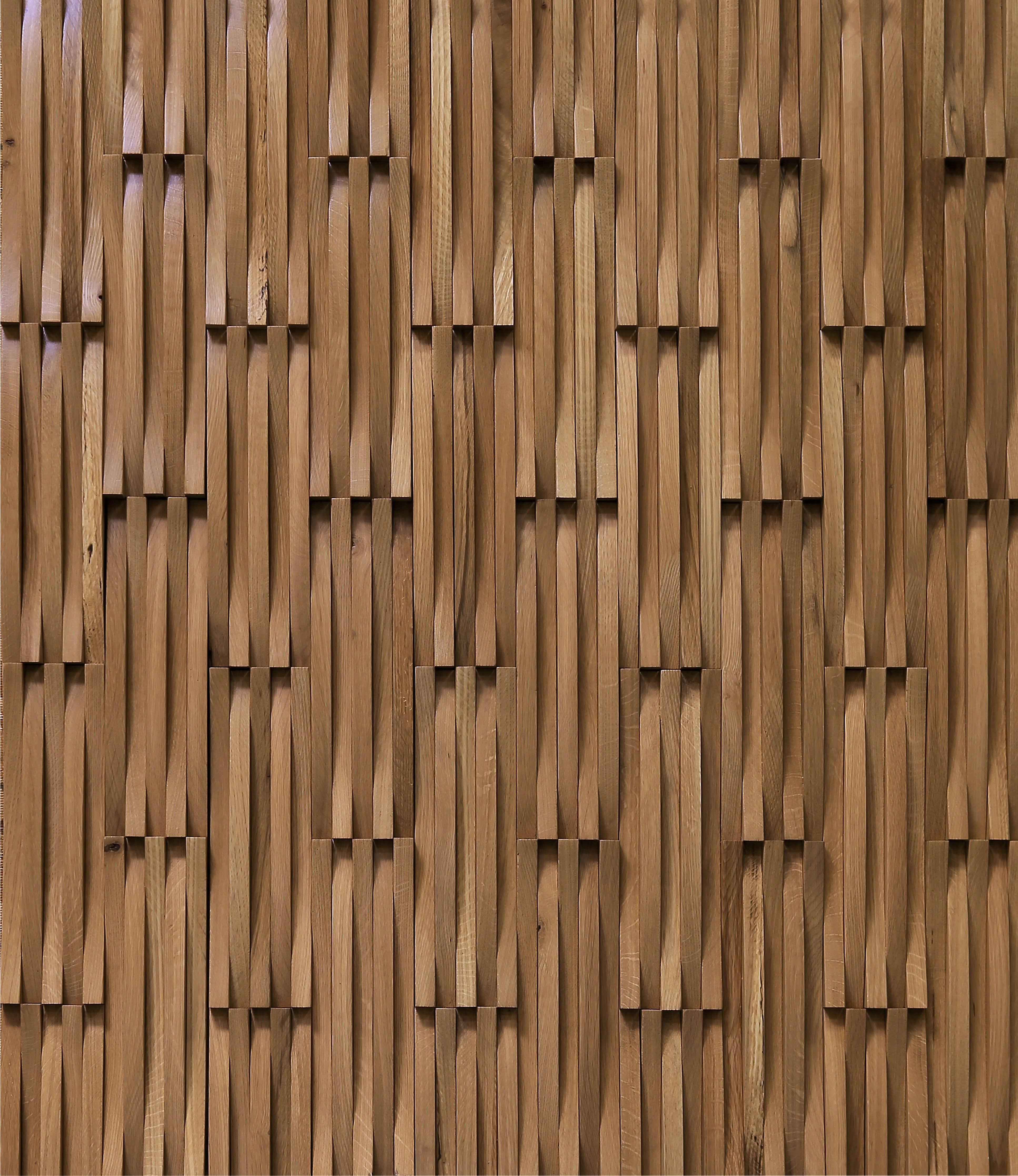 duchateau inceptiv curva olde dutch oak three dimensional wall natural wood panel lacquer for interior use distributed by surface group international