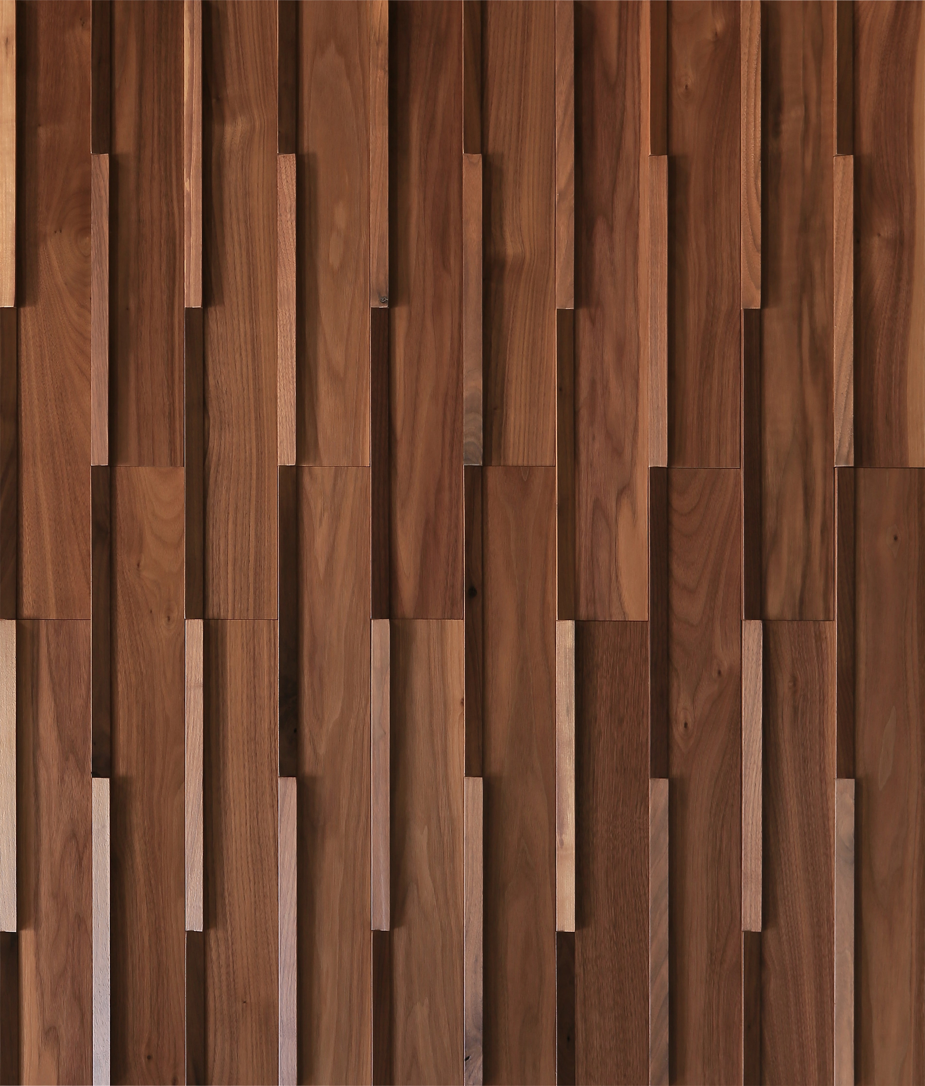 duchateau inceptiv edge american walnut three dimensional wall natural wood panel conversion varnish for interior use distributed by surface group international