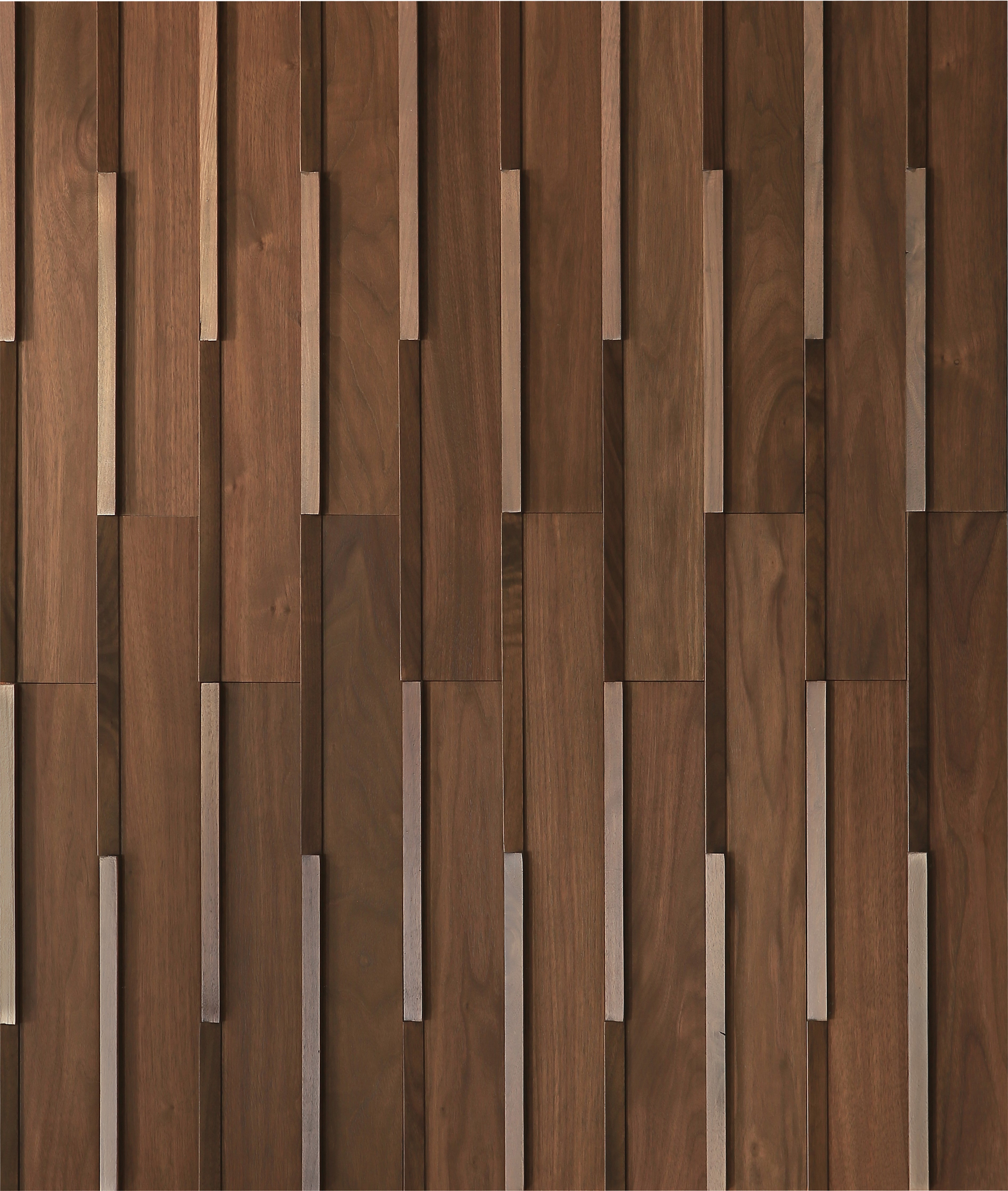 duchateau inceptiv edge stout walnut three dimensional wall natural wood panel conversion varnish for interior use distributed by surface group international