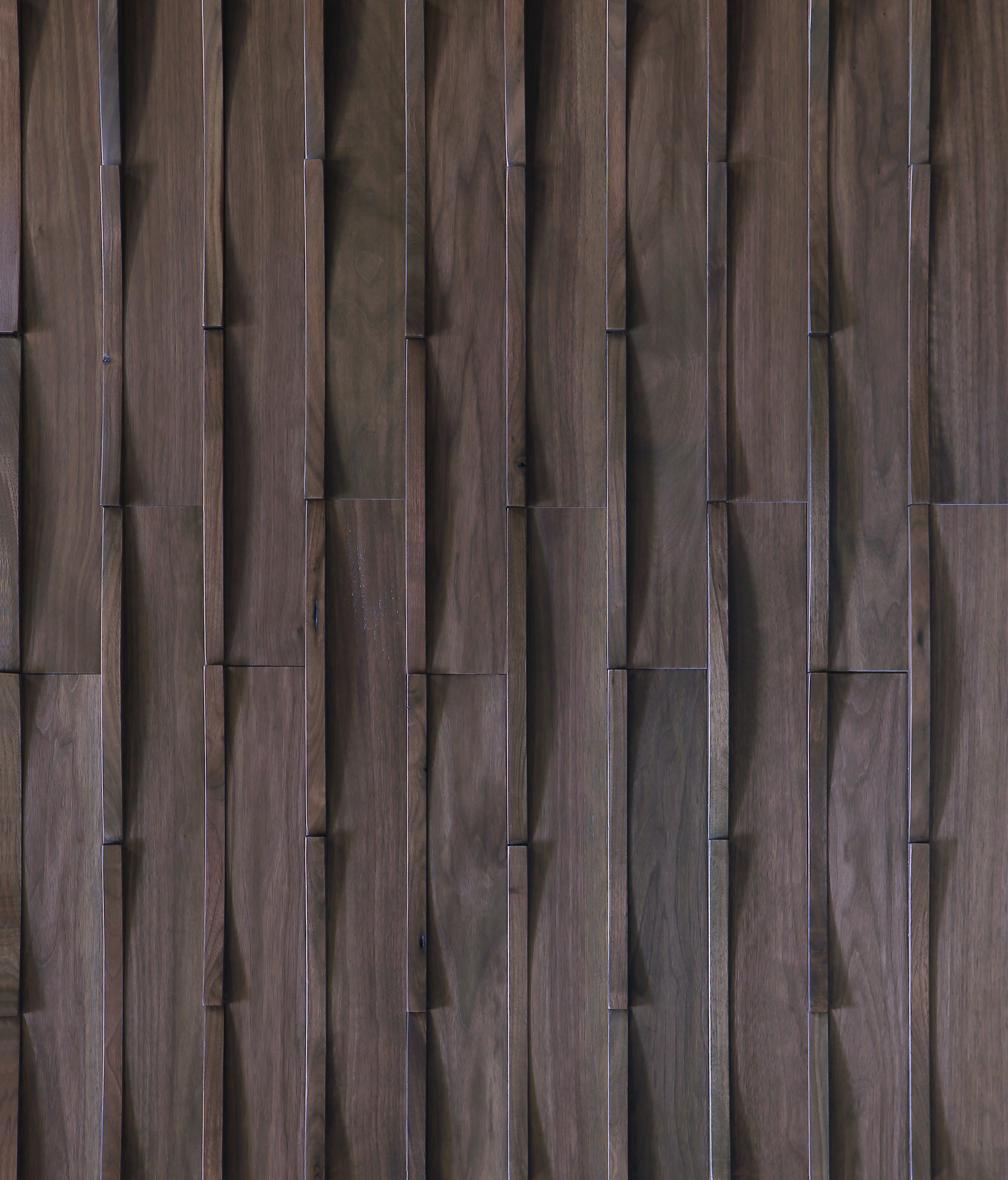 duchateau inceptiv infuse brown ash walnut three dimensional wall natural wood panel conversion varnish for interior use distributed by surface group international