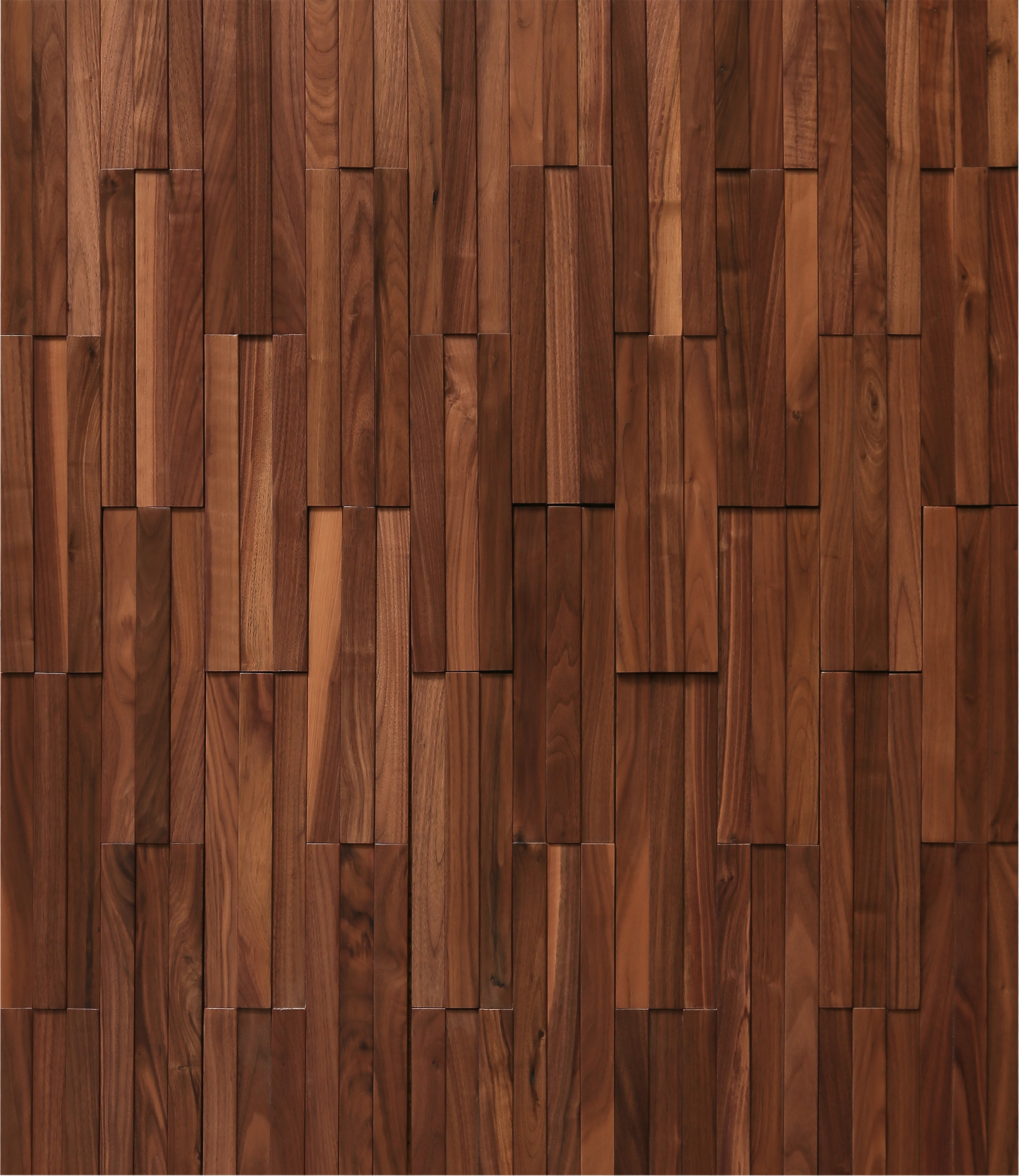 duchateau inceptiv kuadra american walnut three dimensional wall natural wood panel conversion varnish for interior use distributed by surface group international