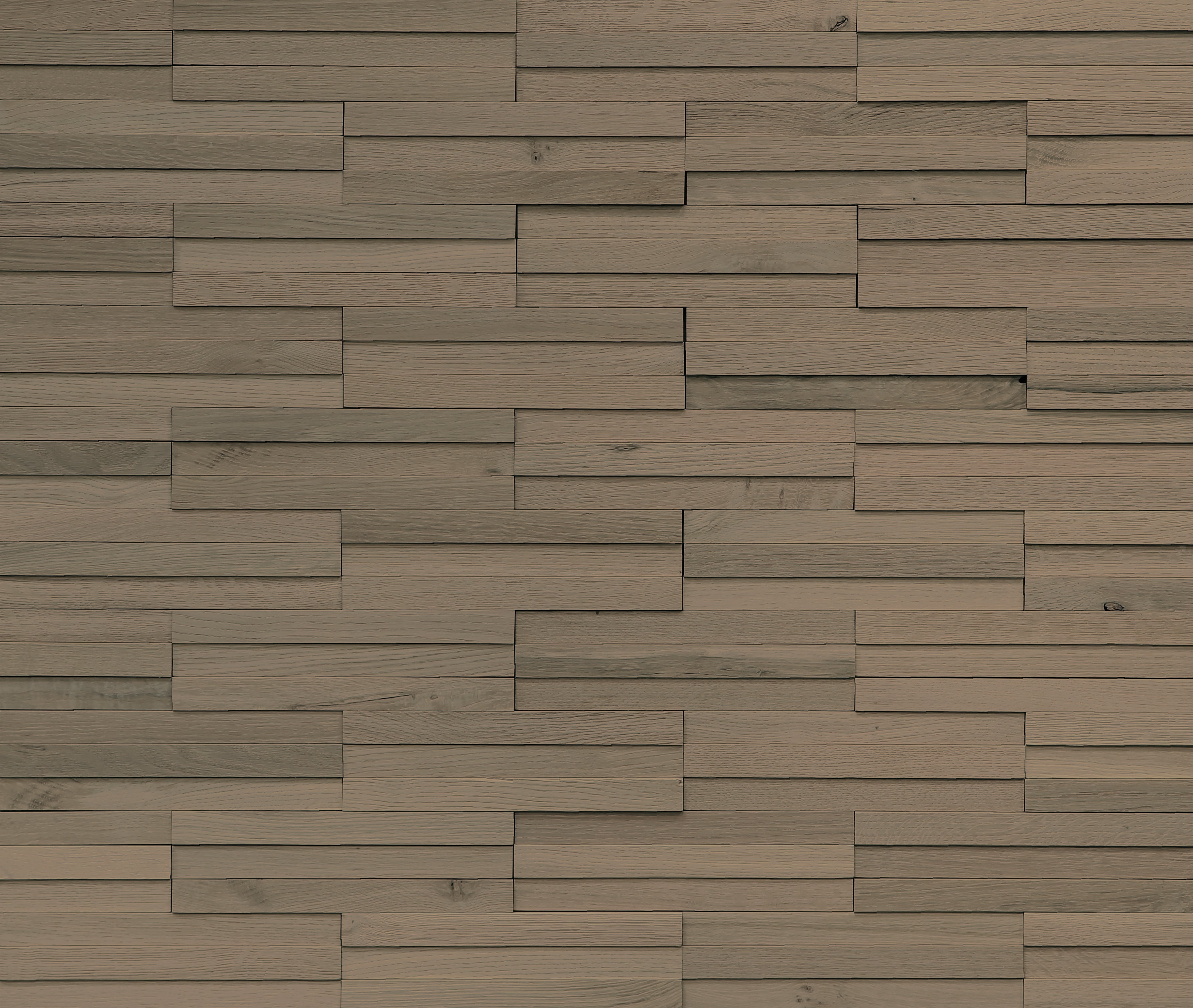 duchateau inceptiv kuadra smoke oak three dimensional wall natural wood panel matte lacquer for interior use distributed by surface group international