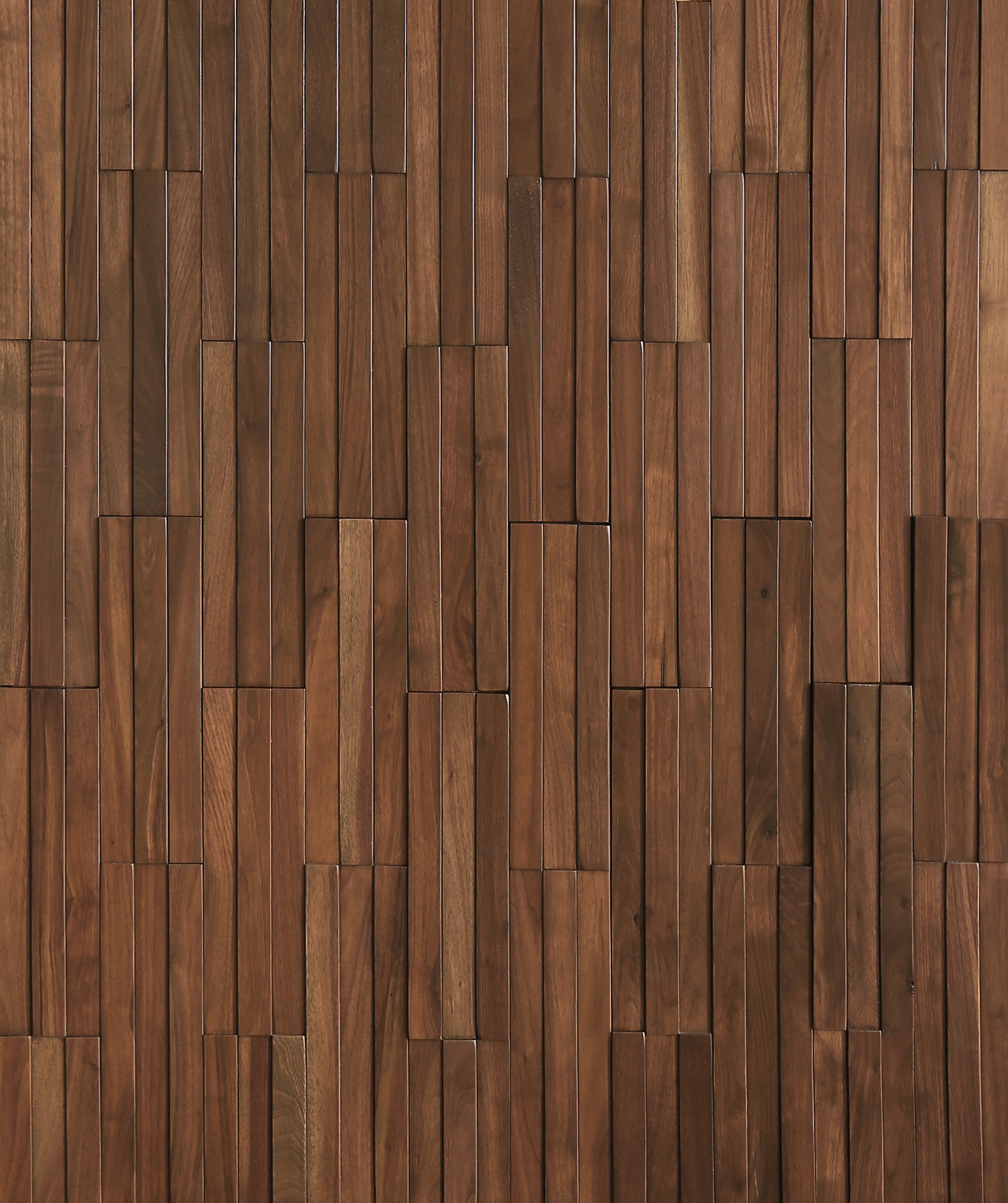 duchateau inceptiv kuadra stout walnut three dimensional wall natural wood panel conversion varnish for interior use distributed by surface group international