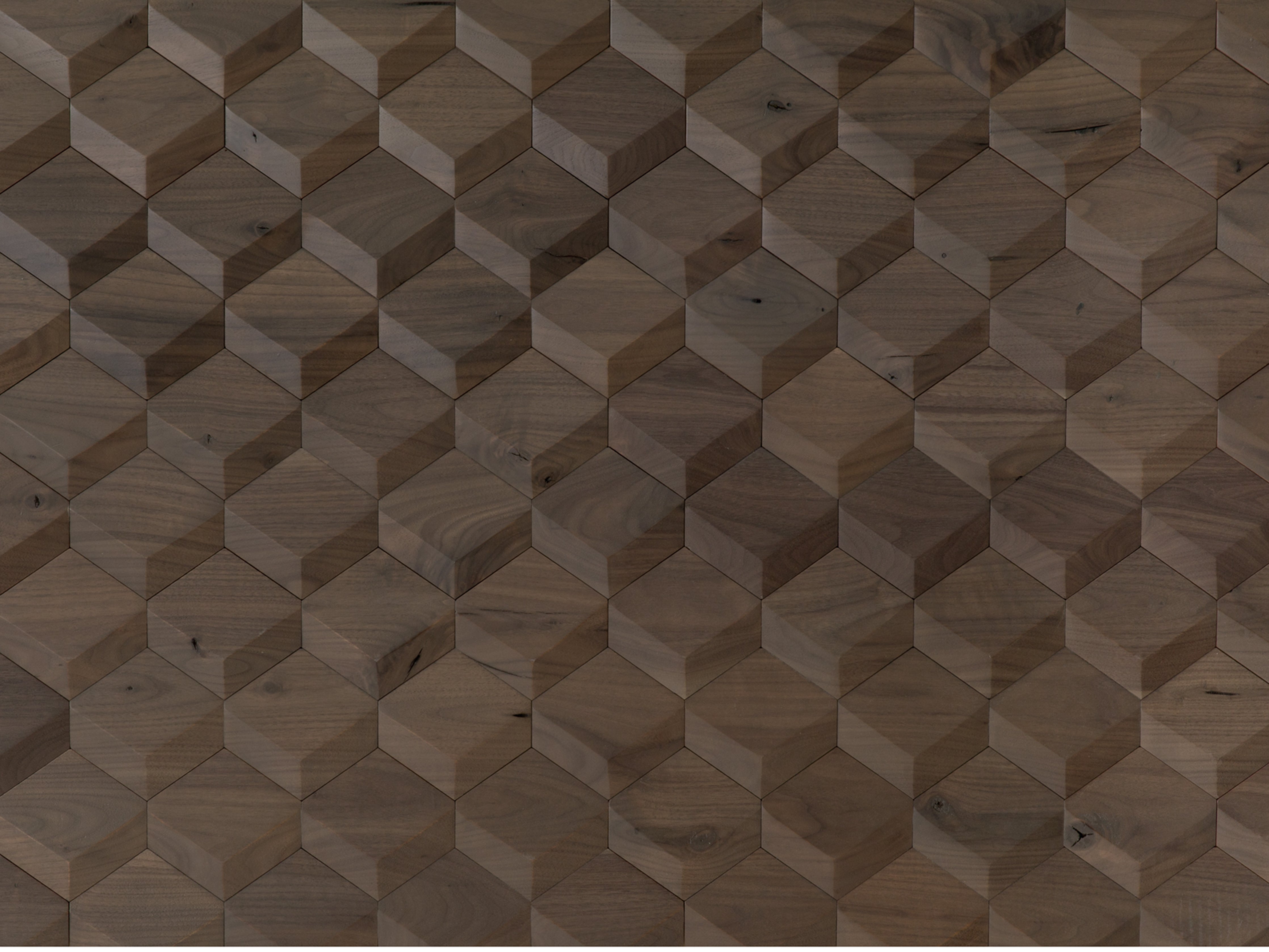 duchateau inceptiv metamorphosis brown ash walnut three dimensional wall natural wood panel conversion varnish for interior use distributed by surface group international