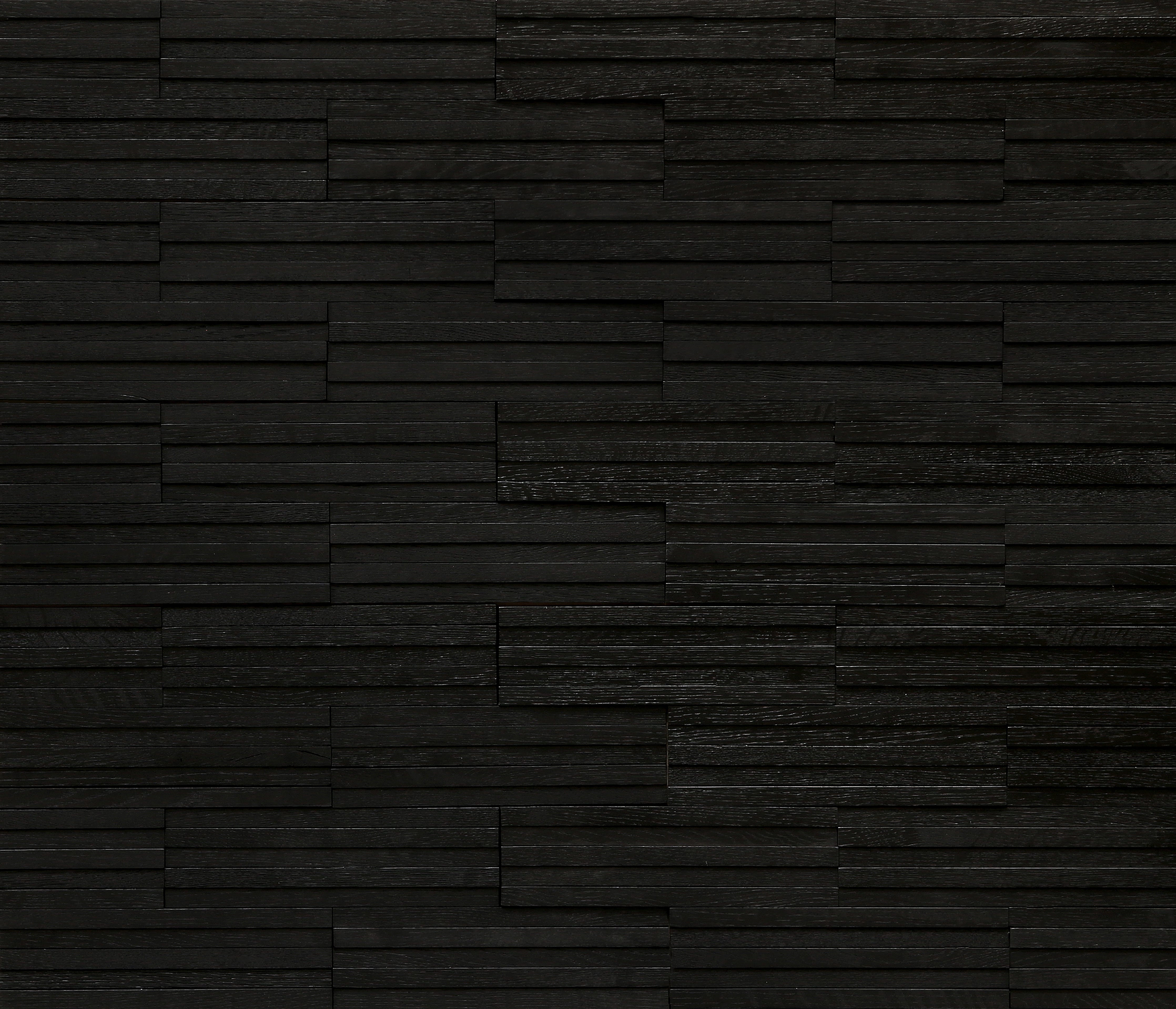 duchateau inceptiv parallels noir oak three dimensional wall natural wood panel lacquer for interior use distributed by surface group international