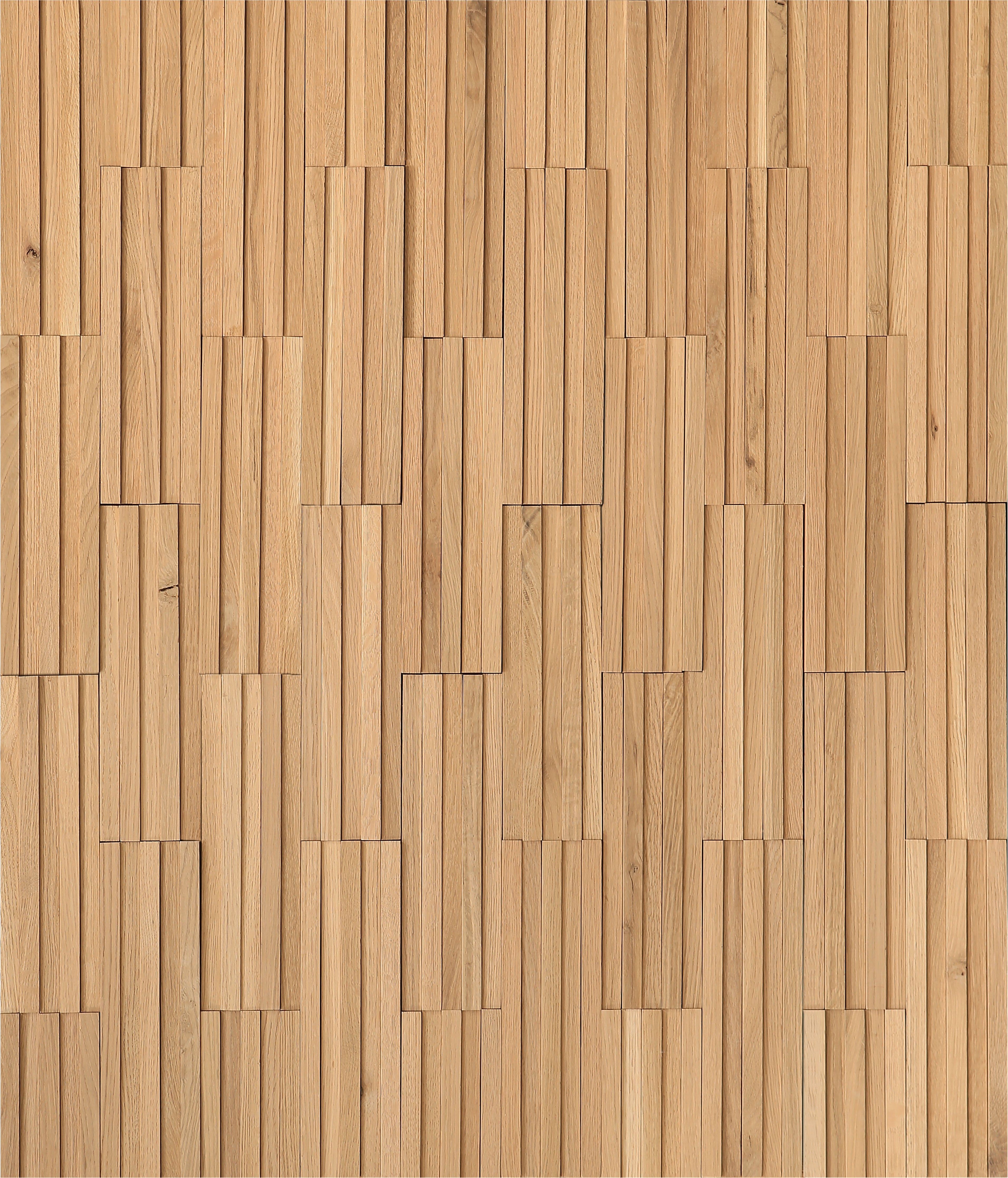 duchateau inceptiv parallels sand oak three dimensional wall natural wood panel lacquer for interior use distributed by surface group international