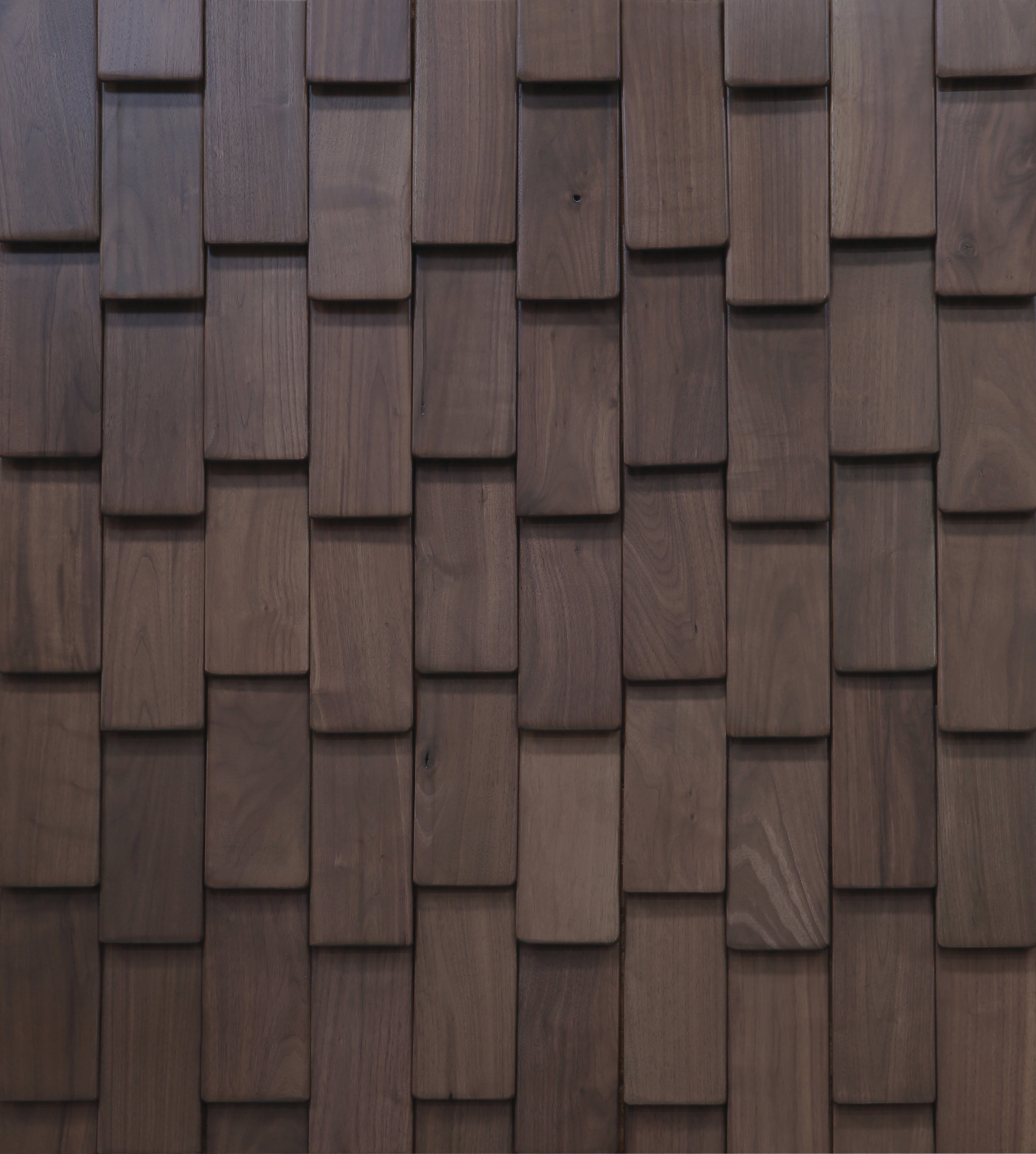 duchateau inceptiv scale reckt brown ash walnut three dimensional wall natural wood panel conversion varnish for interior use distributed by surface group international