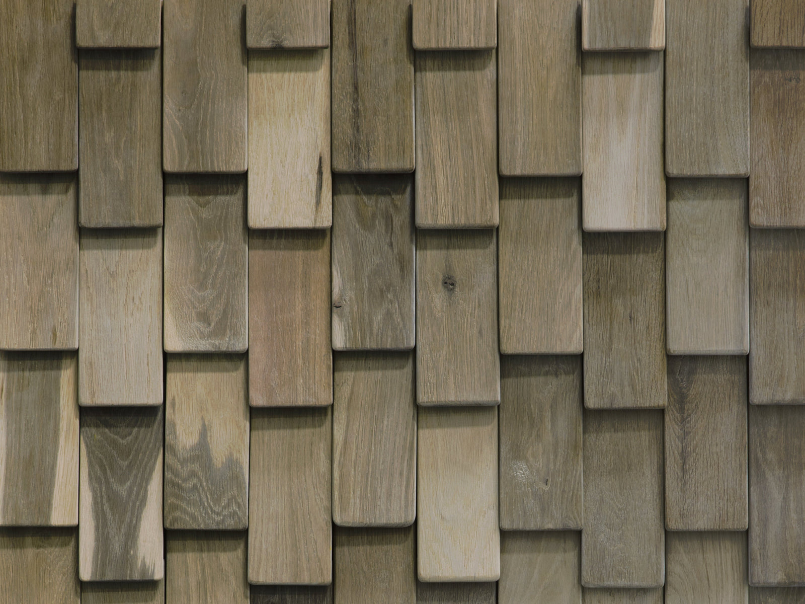 Wood Wall Panels: Inceptiv - Scale Reckt - Smoke | Oak | 3D dimensional ...
