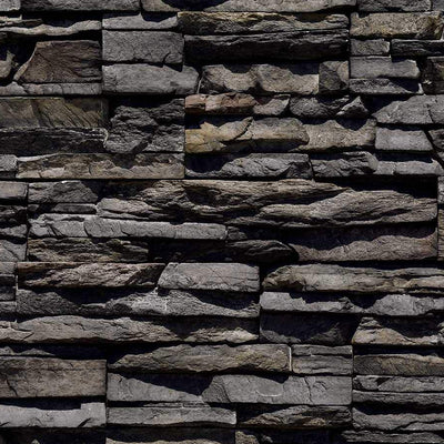faux stone wall veneer corner black river stacked stone for outdoor and indoor wall by surface group eldorado stone