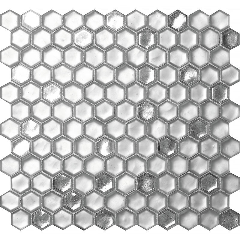 mir alma glamour cordoba silver wall and floor mosaic distributed by surface group natural materials