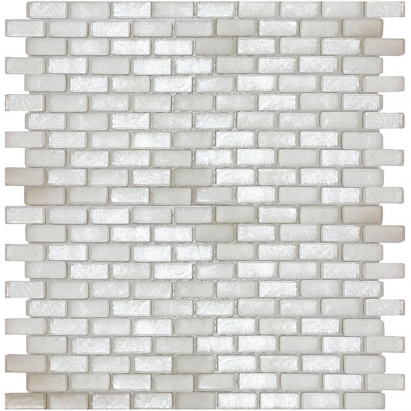 mir natural line alaska glacier brick wall and floor mosaic distributed by surface group natural materials