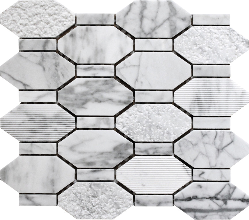 mir natural line bali pacific rim carrara wall and floor mosaic distributed by surface group natural materials