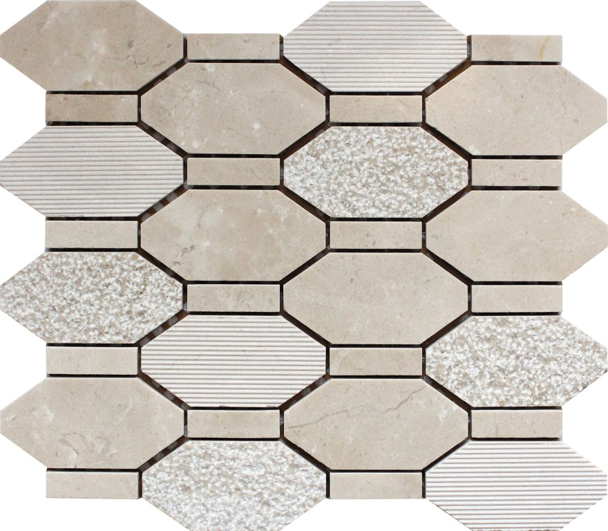 mir natural line bali pacific rim crema wall and floor mosaic distributed by surface group natural materials