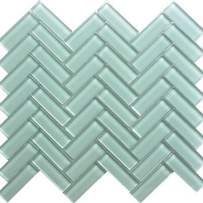 mir natural line color palette ice 1x3 herringbone gloss wall and floor mosaic distributed by surface group natural materials
