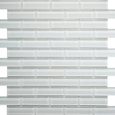 mir natural line color palette mirage white 1x3 brick gloss wall and floor mosaic distributed by surface group natural materials