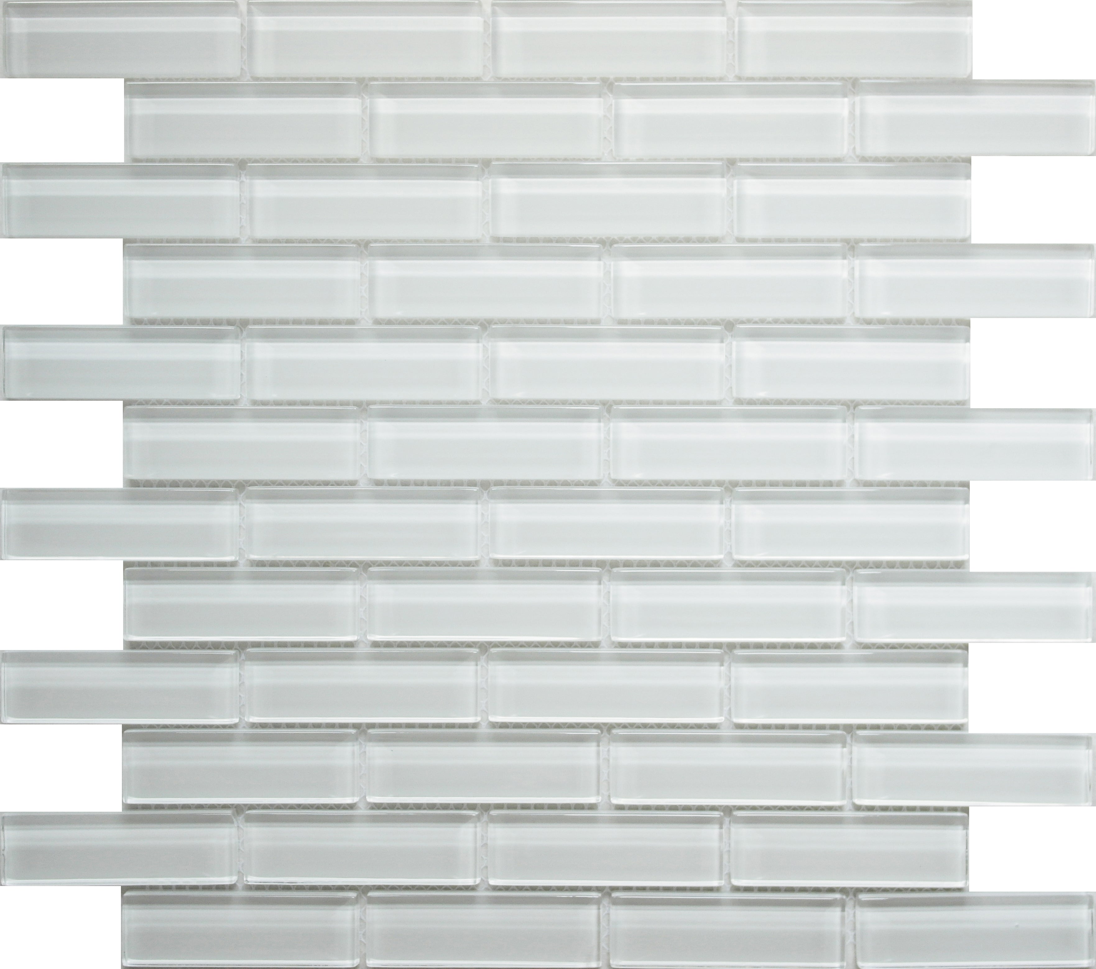mir natural line color palette mirage white 1x3 brick gloss wall and floor mosaic distributed by surface group natural materials
