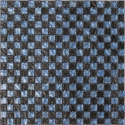 mir natural line crystal springs chess midnight wall and floor mosaic distributed by surface group natural materials