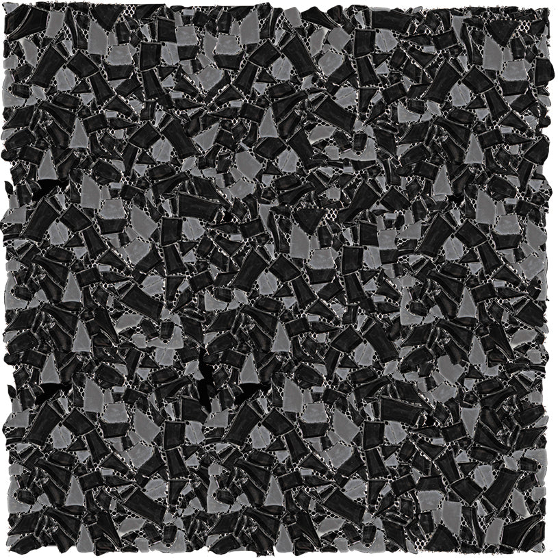 mir natural line gems black diamond wall and floor mosaic distributed by surface group natural materials