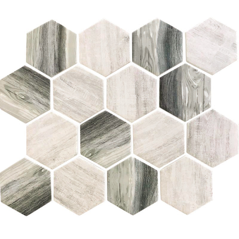 mir natural line nantucket madaket hex wall and floor mosaic distributed by surface group natural materials