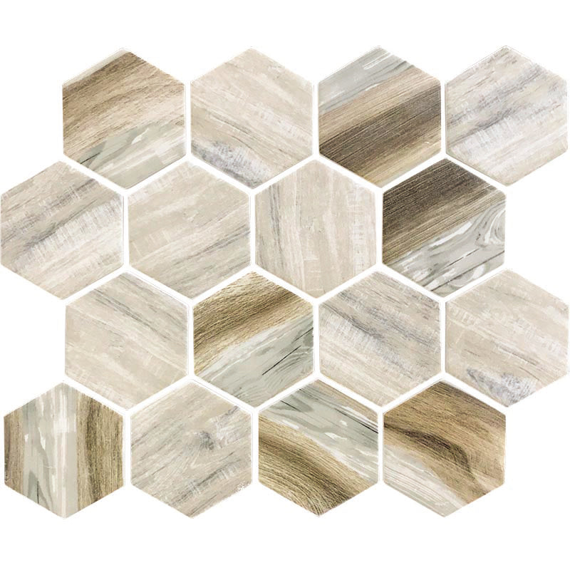 mir natural line nantucket sankaty hex wall and floor mosaic distributed by surface group natural materials