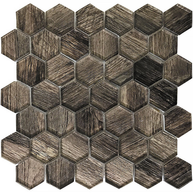 mir natural line sierra sequoia hex wall and floor mosaic distributed by surface group natural materials