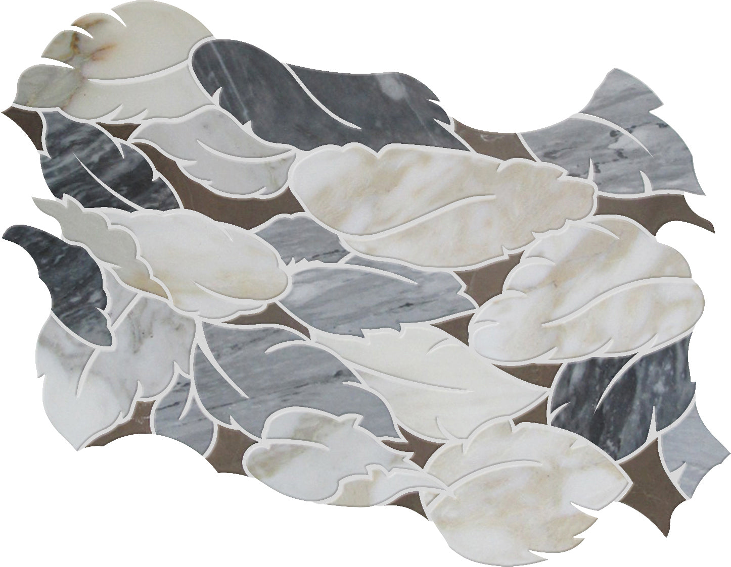 mir skalini majesty esther wall and floor mosaic distributed by surface group natural materials