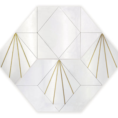 mir skalini rockefeller white crown wall and floor mosaic distributed by surface group natural materials