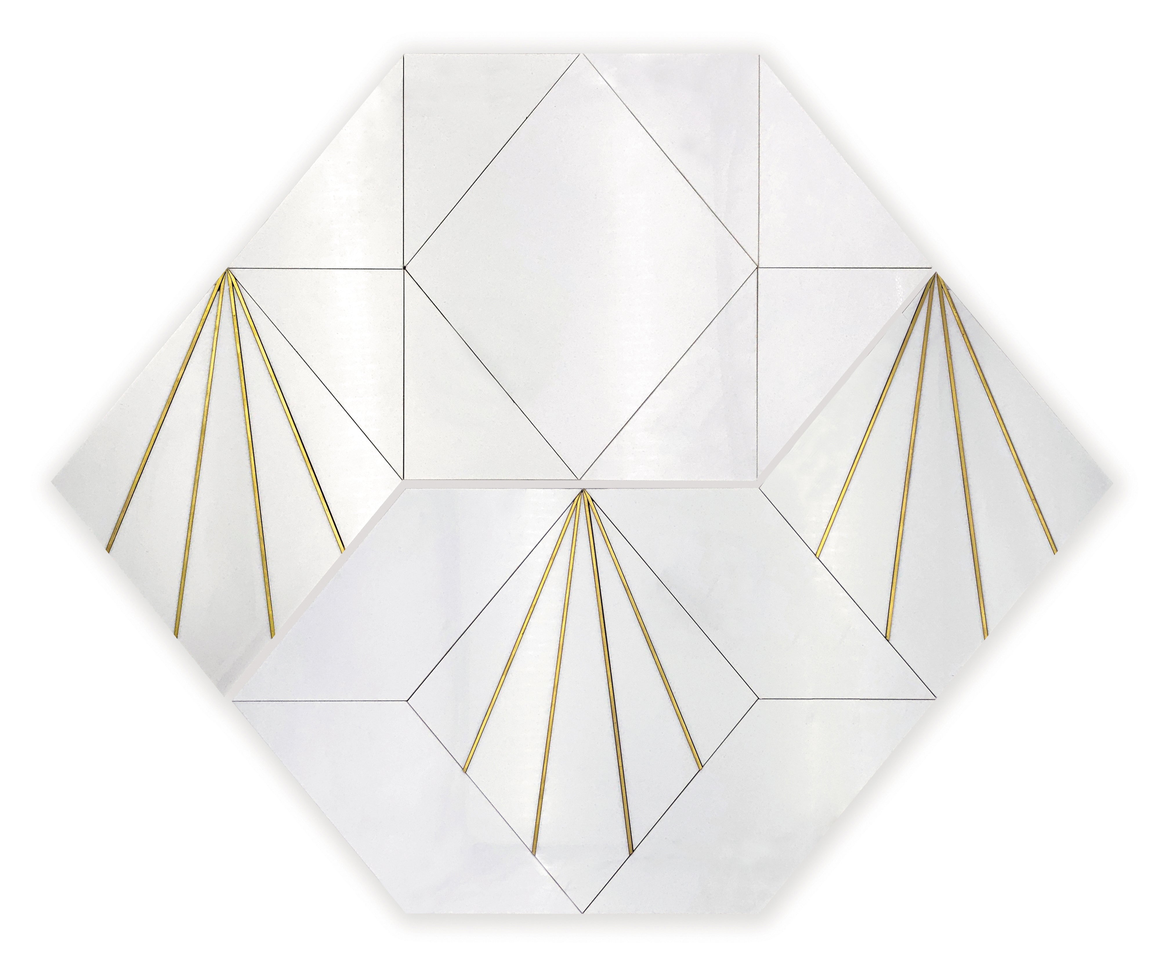 mir skalini rockefeller white crown wall and floor mosaic distributed by surface group natural materials