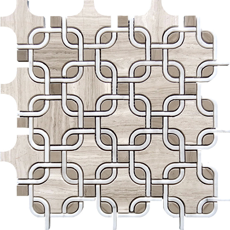 mir skalini waterjet shape 7 wall and floor mosaic distributed by surface group natural materials