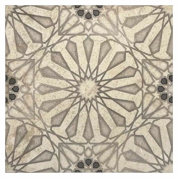 mossalli silver farmhouse carrara natural marble square shape deco tile size 12 by 12 inch for interior kitchen and bathroom vanity backsplash wall and floor wet areas distributed by surface group and produced by artistic tile in united states