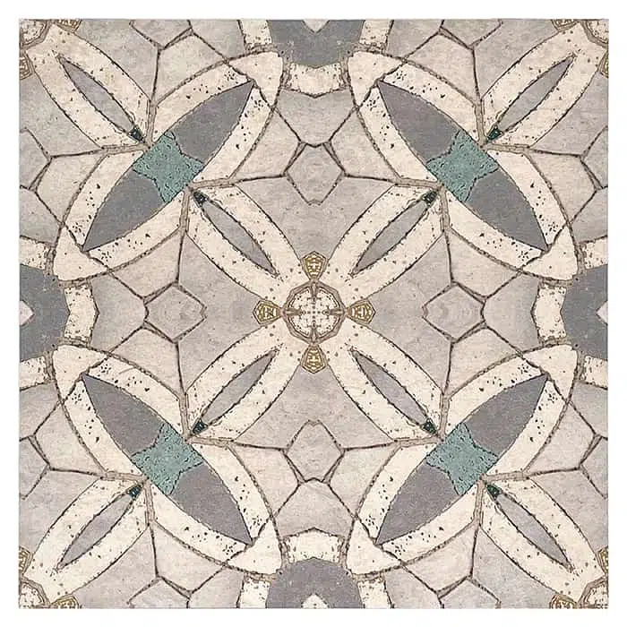 trinity day versatile carrara natural marble square shape deco tile size 12 by 12 inch for interior kitchen and bathroom vanity backsplash wall and floor wet areas distributed by surface group and produced by artistic tile in united states