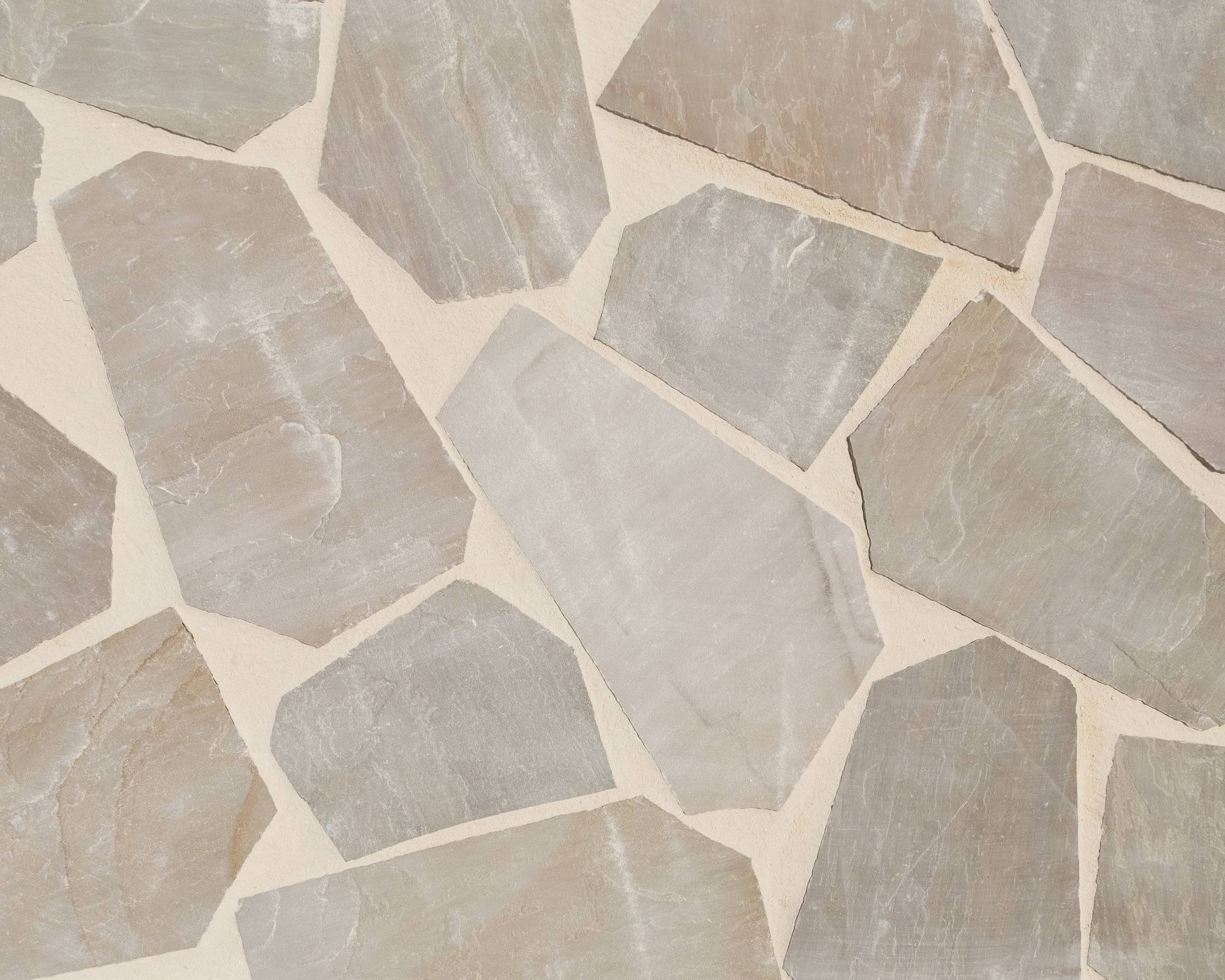 tennessee tan natural stone outdoor paver tile irregular patio pack for patio walkway pool area distributed by surface group manufactured by f and m supply