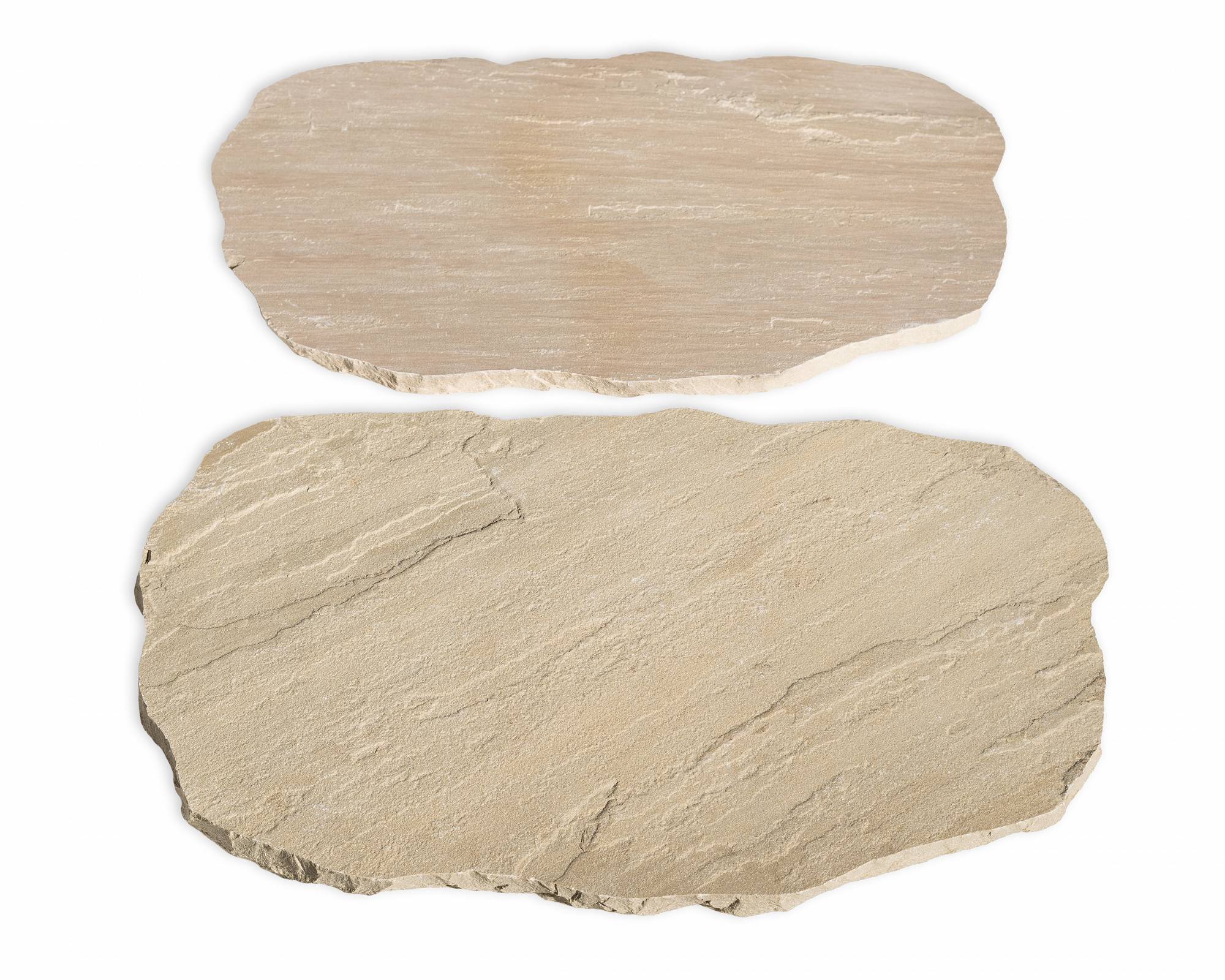 tennessee tan old world flagstone classic paver pathway stone stepper 22 by 33 by 1 and half  inch exterior applications manufactured by f and m supply distributed by surface group