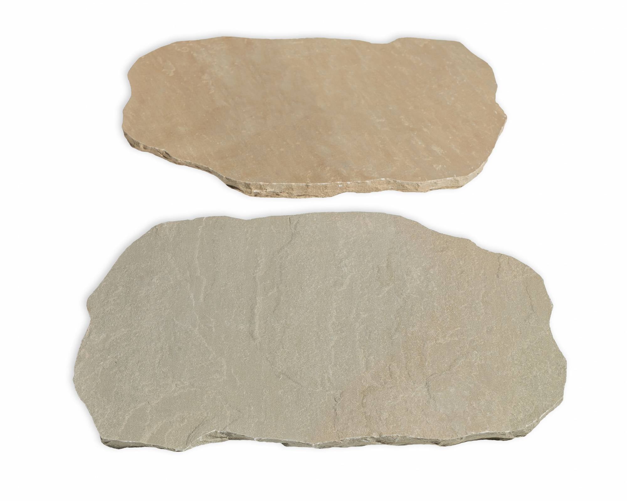 tennessee tan old world flagstone classic paver stepping stone stepper 16 by 22 by 1 and half  inch exterior applications manufactured by f and m supply distributed by surface group